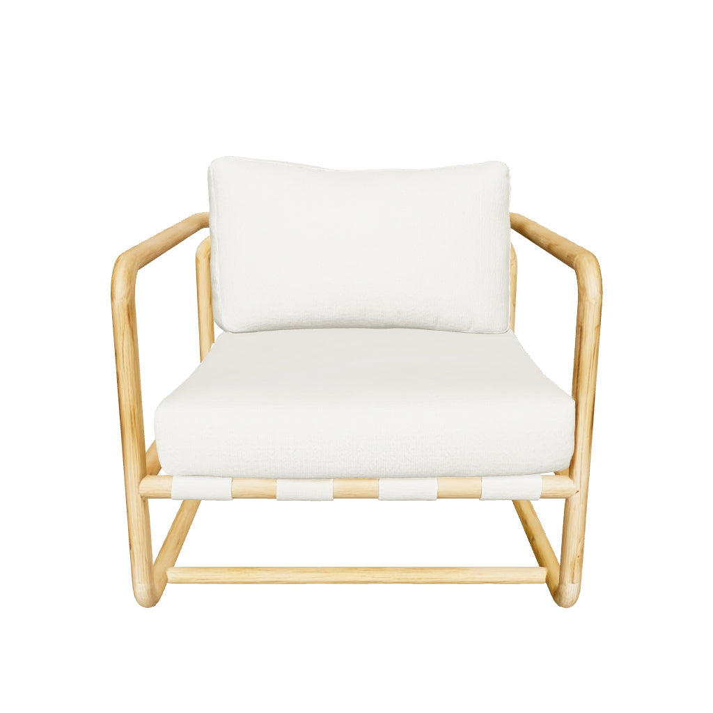 Apple Bee Dolce Loungestoel Cotton Flower, foto 2 van 3