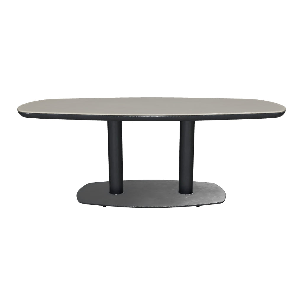 Apple Bee | Melville Tuintafel Tonvorm 220 x 110 cm | Black-Light Grey