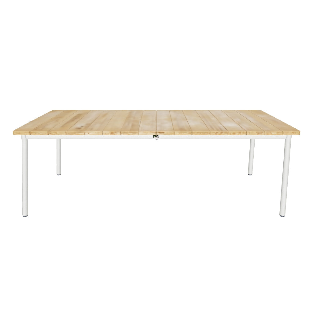 Apple Bee | Milou Tuintafel 240 x 100 cm | Oyster-Teak