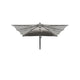 Platinum Sun & Shade Challenger T¹ Zweefparasol Premium 350 x 350 cm Havanna, foto 2 van 9
