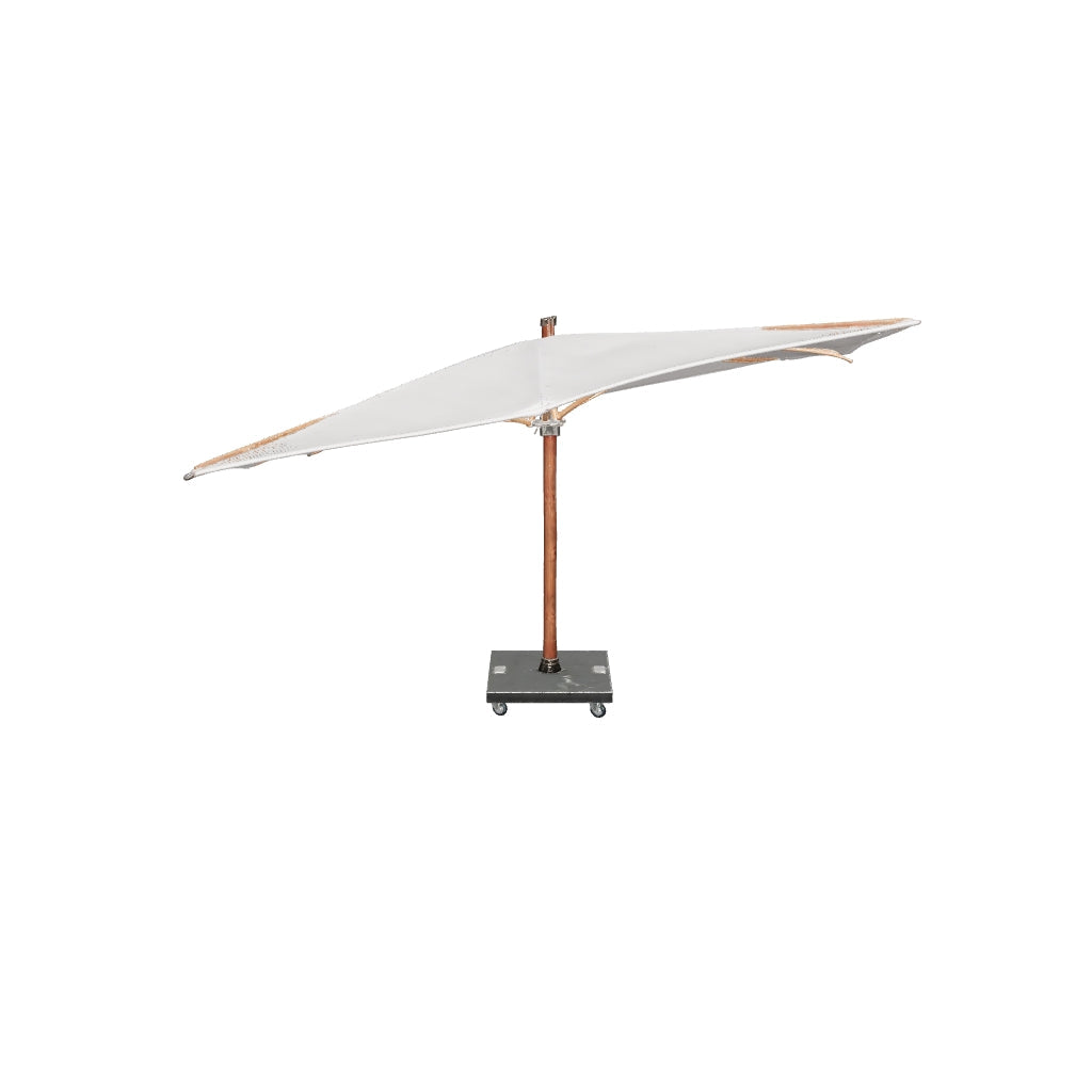 4 Seasons Outdoor Siesta Premium Parasol 300 x 300 cm Zand-Houtlook, foto 2 van 2