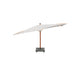 4 Seasons Outdoor Siesta Premium Parasol 300 x 300 cm Zand-Houtlook, foto 2 van 2