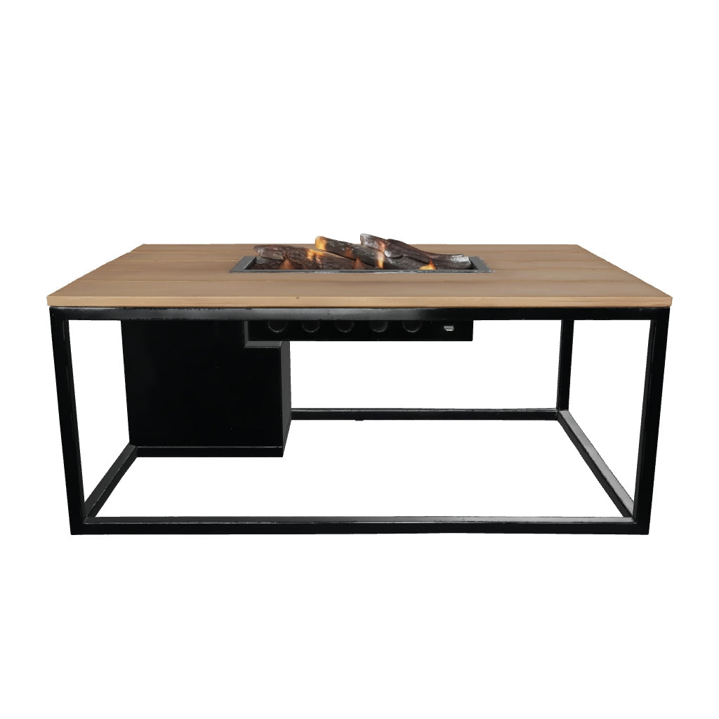 Cosi | Cosiloft 120 | Black Frame | Teak Top