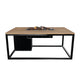 Cosi | Cosiloft 120 | Black Frame | Teak Top