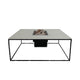 Cosi Cosidesign Line Black Frame White Marble Look Top, foto 2 van 2