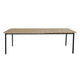 Apple Bee | Milou Tuintafel 240 x 100 cm | Teak-Black