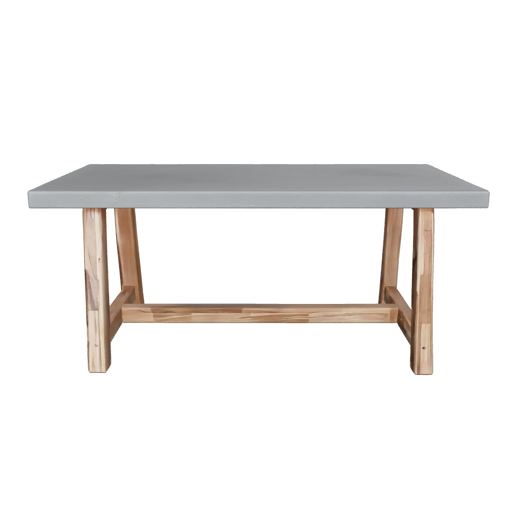Fonteyn | Monda Tuintafel 180 x 100 cm | Betonlook/Acacia