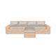 Fonteyn | Montana Hoekbank | Mixed Naturel
