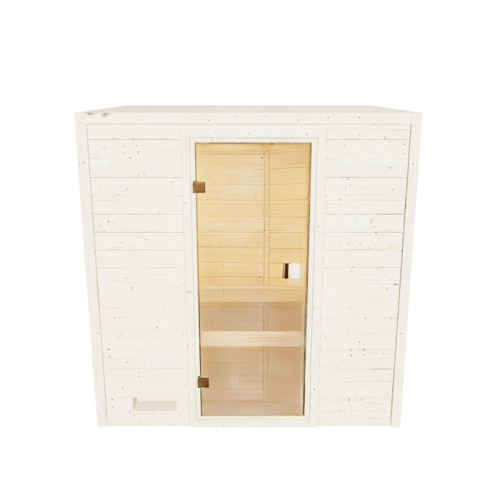 Karibu Mojave Sauna Bronzeglas Deur, foto 2 van 5