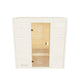 Karibu Mojave Sauna Bronzeglas Deur, foto 2 van 5