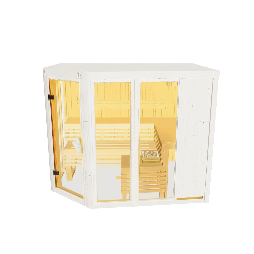 Karibu | Ainur 3 Sauna | Kachel 9 kW Externe Bediening