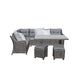 Fonteyn | Camden Low Diningset | Charcoal