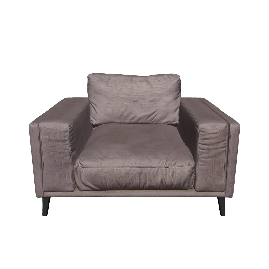 Fonteyn Lazy Loungestoel Taupe, foto 2 van 3