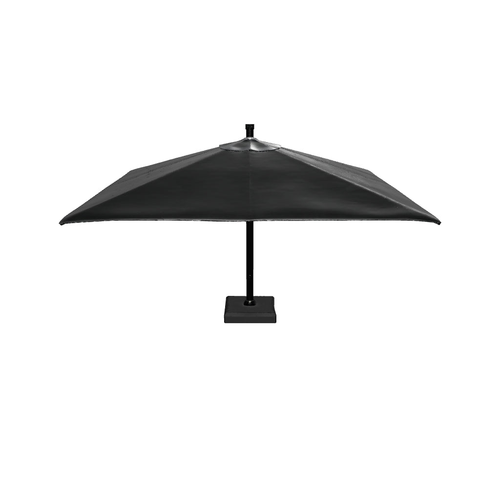 Platinum Sun & Shade | Challenger T¹ Zweefparasol Premium 350 x 350 cm | Faded Black