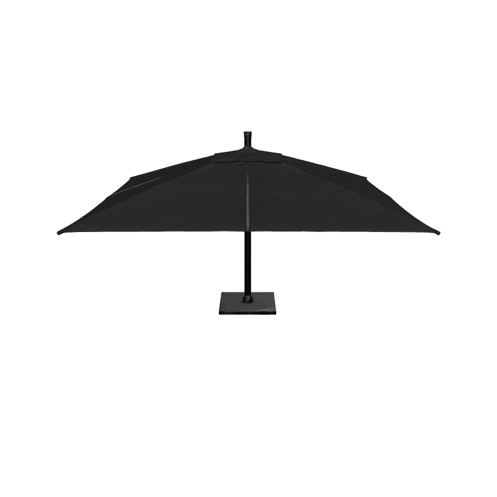 Platinum Sun & Shade Challenger T¹ Zweefparasol Premium 400 x 300 cm Faded Black, foto 2 van 9