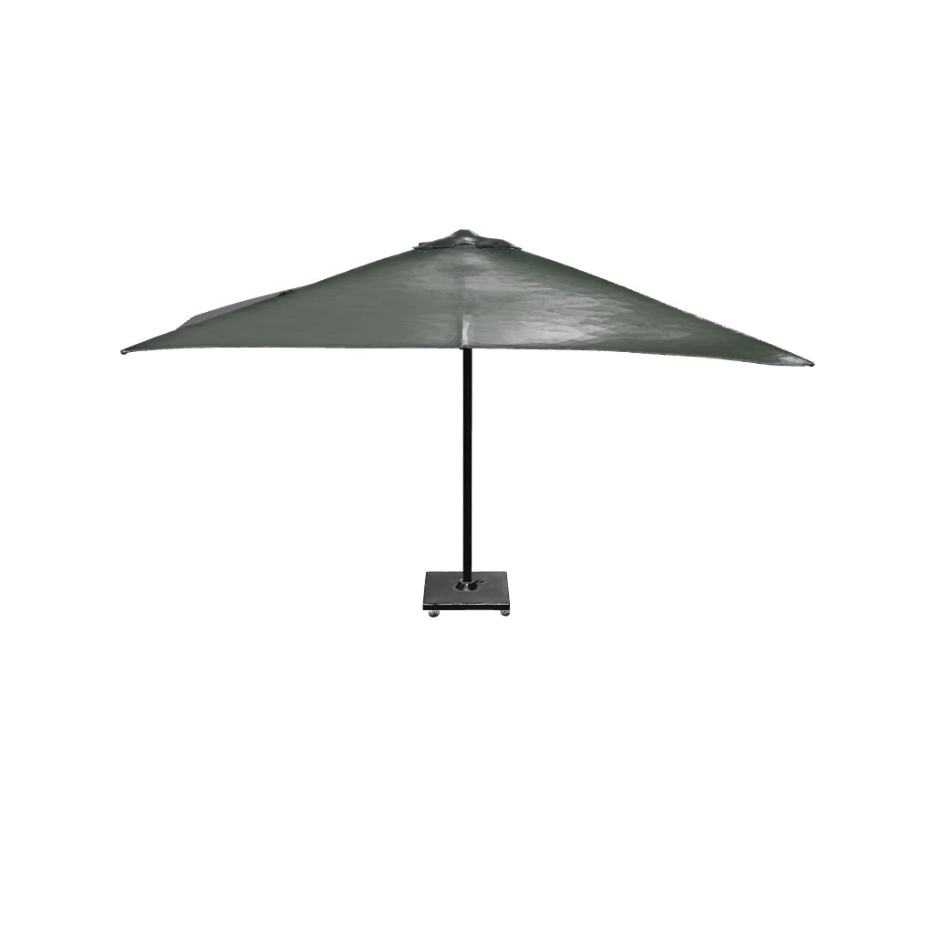Platinum Sun & Shade Challenger T² Zweefparasol Premium 300 x 300 cm Olive, foto 2 van 11