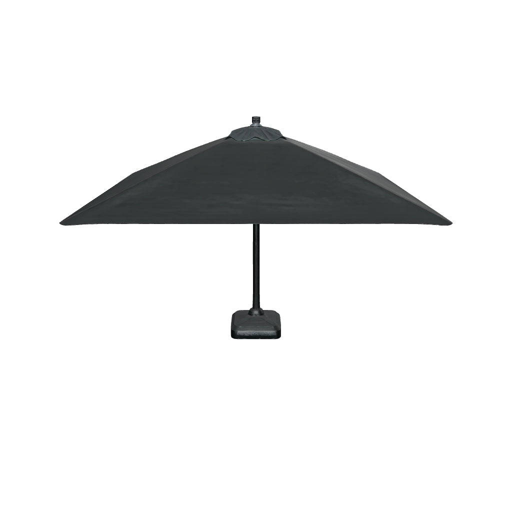 Shadow LED Zweefparasol 300x300cm Antraciet/Faded Black