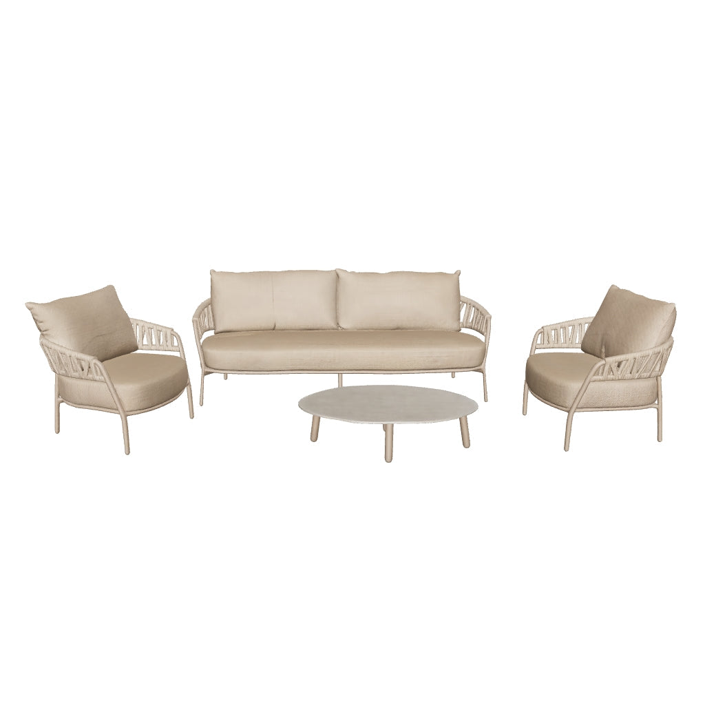 Taste by 4 Seasons | Calma Loungeset met Koffietafels | Latte