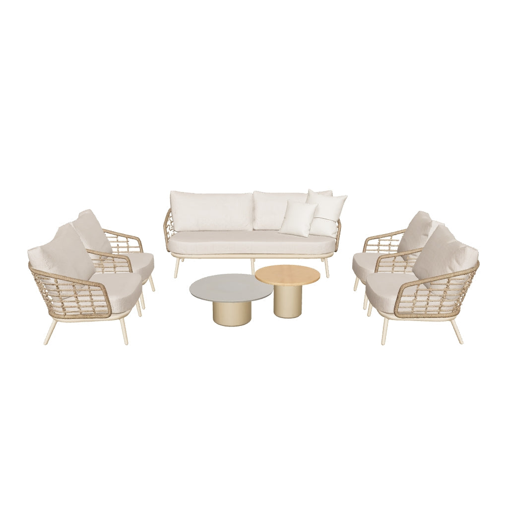 Taste by 4 Seasons | Puglia Loungeset met Koffietafels | Latte