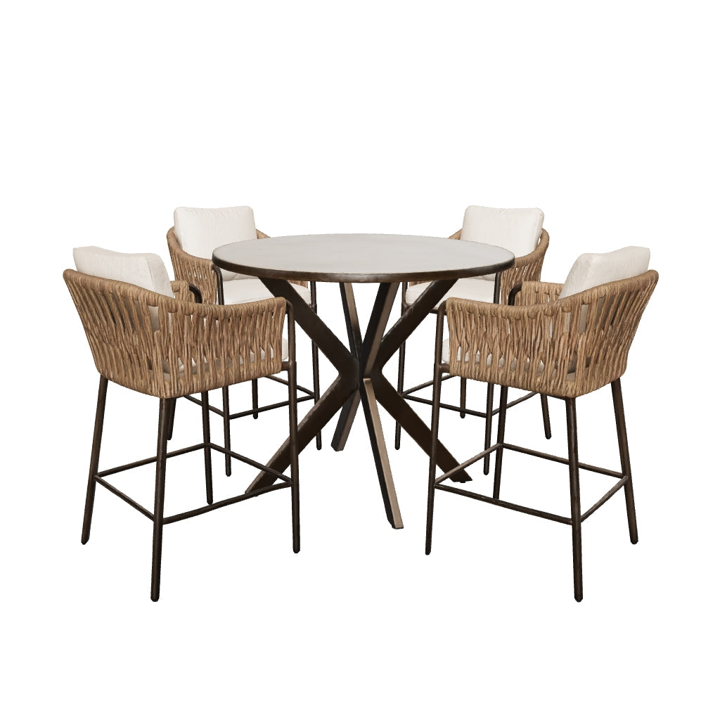 YOI | Hydra-Calma High Diningset | Bronze
