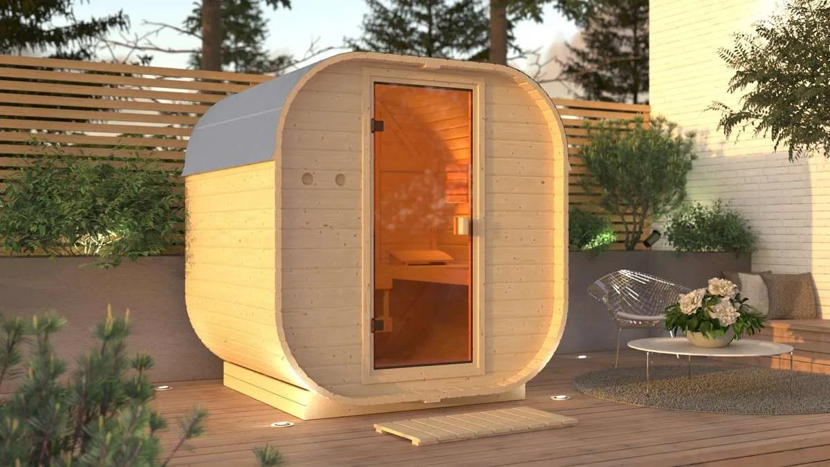 Karibu | Barrelsauna Quadro 1