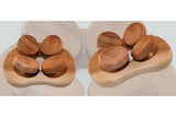 Halu | Ergonomische Hoofdsteun Rond | Red Cedar