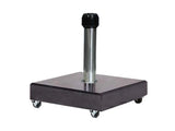 Platinum Sun & Shade | Rome Parasolvoet Graniet met Wielen | 40 kg
