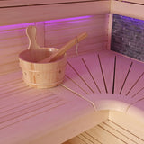 Fonteyn | Luxor 200 Sauna Compleet | Black Stone