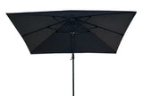Shadow LED Zweefparasol 300x300cm Antraciet/Faded Black