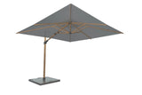 4 Seasons Outdoor | Siesta Premium Parasol 300 x 300 cm | Houtlook-Charcoal