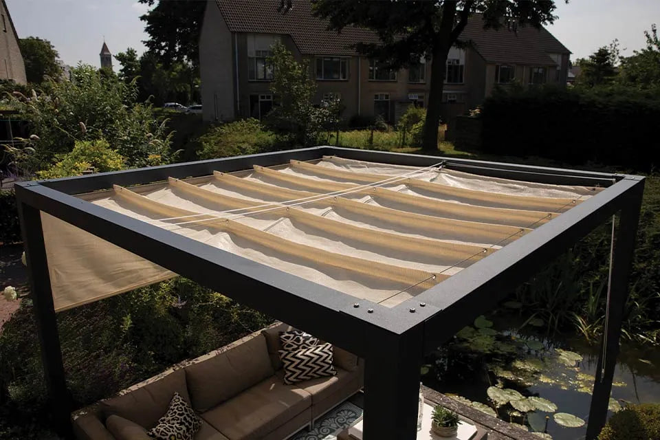 Platinum Sun & Shade | Coolfit Harmonica Schaduwdoek 290 x 500 cm | Sand