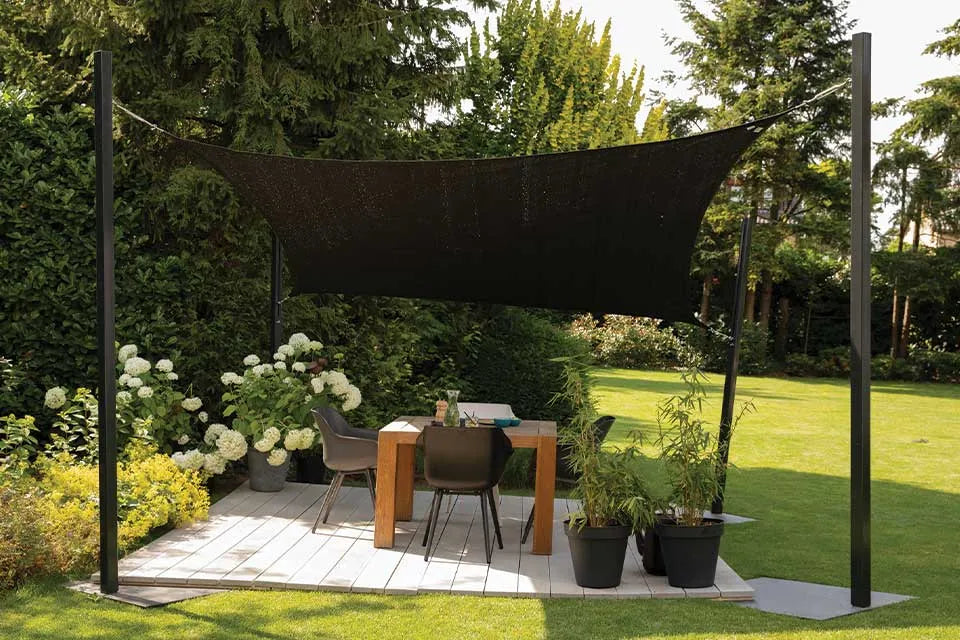 Platinum Sun & Shade | Coolfit Schaduwdoek Rechthoek 300 x 500 cm | Off White