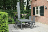 Fonteyn | Shadow Zweefparasol 200 x 300 cm | Antraciet-Faded Grey