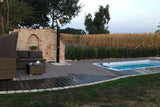 Aquatic 2 Swimspa | Sterling White with DARK GREY