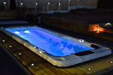 Aquatic 2 Swimspa | Sterling White with DARK GREY