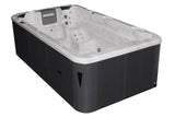 Aquatic 1 Swimspa | Sterling White with DARK GREY
