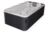 Aquatic 1 Swimspa | Sterling White with DARK GREY