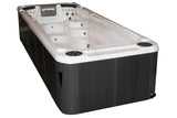 Aquatic 2 Swimspa | Sterling White with DARK GREY