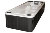 Aquatic 2 Swimspa | Sterling White with DARK GREY