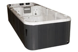 Aquatic 3 Deep Swimspa | Sterling White with DARK GREY