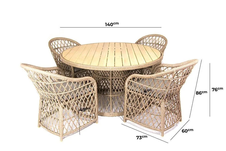 Fonteyn | Denver Tuinset | Acacia Teak Look
