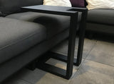 Fonteyn | U Bijzettafel Aluminium | Zwart