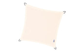 Platinum Sun & Shade | Dreamsail Waterproof Schaduwdoek Vierkant 400 x 400 cm | Cream