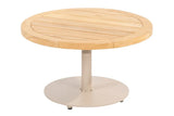 4 Seasons Outdoor | Volta Koffietafel Teak Ø60 cm x 35(h) cm | Latte