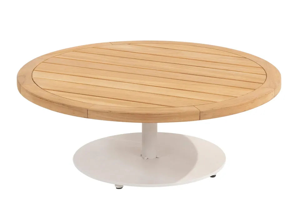 4 Seasons Outdoor | Volta Koffietafel Teak Ø80 cm x 30(h) cm | Latte