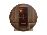 Fonteyn | Barrel Sauna 7+1 Combi Compleet | Rustic