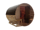 Fonteyn | Barrel Sauna 7+1 Combi Compleet | Rustic