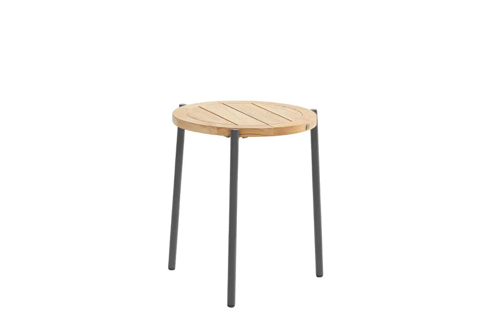 4 Seasons Outdoor | Yoga Bijzettafel Ø45 x 55(h) cm | Antraciet