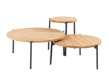 4 Seasons Outdoor | Yoga Bijzettafel Ø45 x 55(h) cm | Antraciet