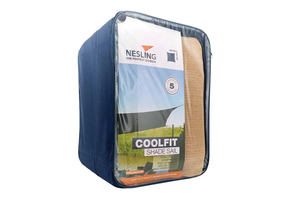 Platinum Sun & Shade | Coolfit Schaduwdoek Rechthoek 300 x 500 cm | Sand